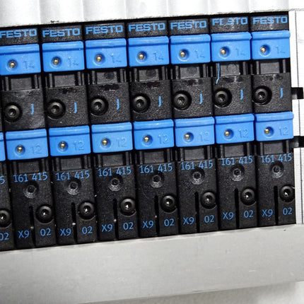 Festo Ventilinsel 534509 CPV10-GE-IP-8 18200 CPV0-VI + Magnetventil 161415