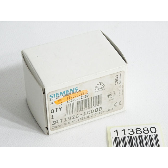 Siemens Überspannungsbegrenzer 3RT1926-1CD00 / Neu OVP - Maranos.de