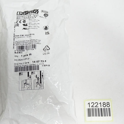 Phoenix Contact Kontakteinsatz HC-B24-I-PT-F 1407735 / Neu OVP