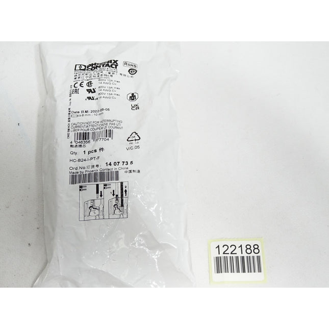 Phoenix Contact Kontakteinsatz HC-B24-I-PT-F 1407735 / Neu OVP