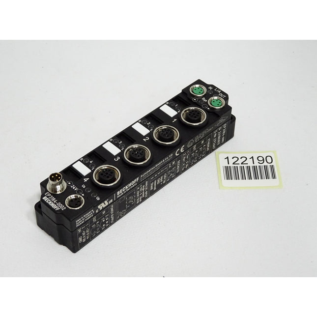 Beckhoff EtherCAT-Box EP3184-0002 4-Kanal-Analog-Eingang