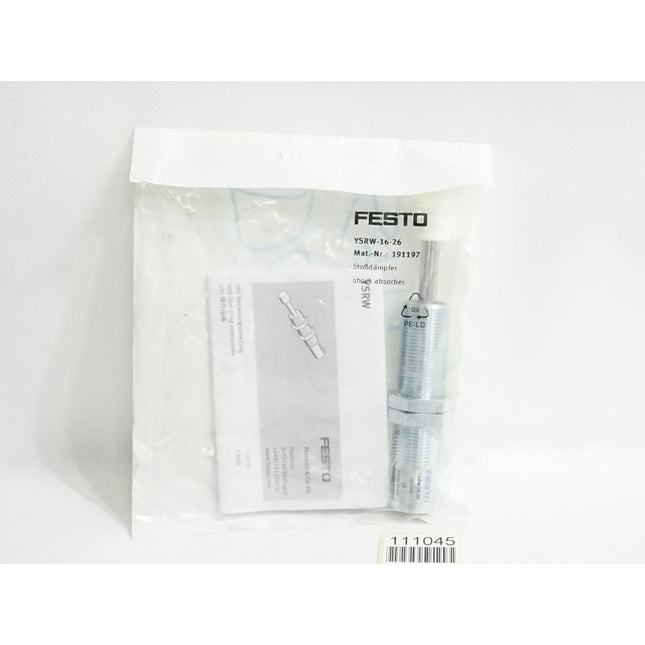 Festo Stoßdämpfer 191197 YSRW-16-26 / Neu OVP - Maranos.de