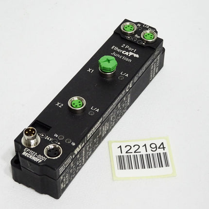 Beckhoff EtherCAT-Box EP1122-0001 2-Port-Abzweig