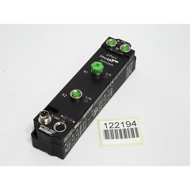 Beckhoff EtherCAT-Box EP1122-0001 2-Port-Abzweig