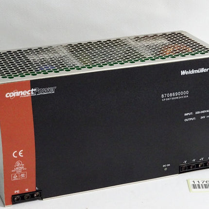 Weidmüller 8708690000 CP-SNT 24V-28V / 20A Power Supply