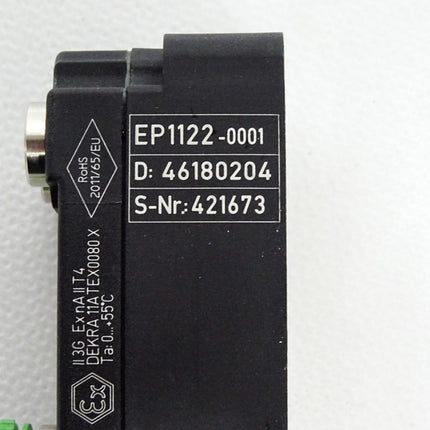 Beckhoff EtherCAT-Box EP1122-0001 2-Port-Abzweig