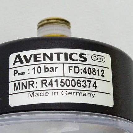 Aventics Manometer PG1-ROB-G014-SAS-D63-0-16bar R412004424 / Neu mit Lagerspuren