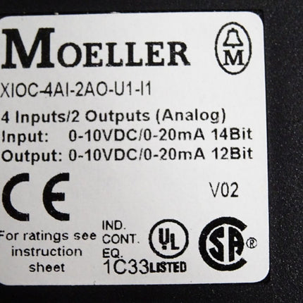 Moeller XIOC-4AI-2AO-U1-I1 Analoges E/A-Modul - Maranos.de