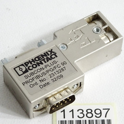Phoenix Contact 2313287 SUBCON-PLUS-PROFIB/PG/FC 90 D-SUB-Busstecker - Maranos.de