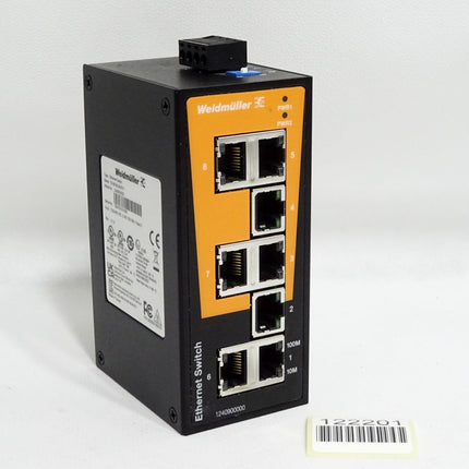 Weidmüller Etehrnet Switch IE-SW-BL08-8TX 1240900000 / Unbenutzt