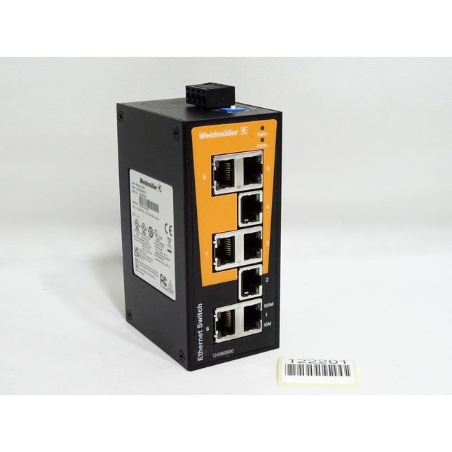 Weidmüller Etehrnet Switch IE-SW-BL08-8TX 1240900000 / Unbenutzt