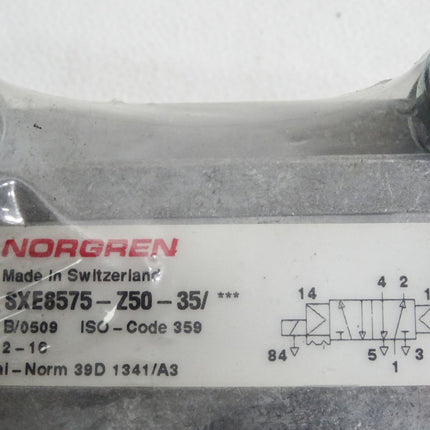 Norgren SXE8575-Z50-35 5/2-Wegeventil-Mono ISO3 ohne Magnet / Neu OVP - Maranos.de