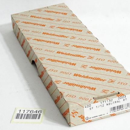Weidmüller Kabelkennzeichnung 1711320003 SF1/12 rot / Inhalt:400 Stück / Neu OVP