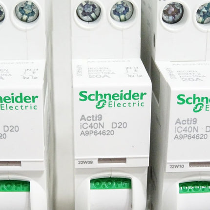 Schneider Electric Bezügersicherung A9P64620UB3 Acti9 iC40N D20 A9P64620/Neu OVP - Maranos.de