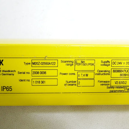 Sick Sicherheitslichtschranke M20Z-02550A122 1018361 / Unbenutzt mit Lagerspuren