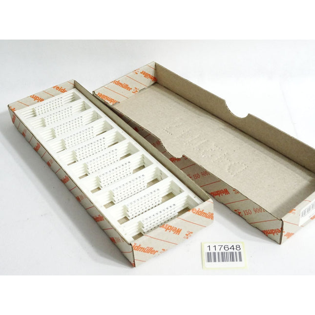 Weidmüller Klemmenmarkierung 1762320011 / Inhalt:500 Stück / Neu OVP