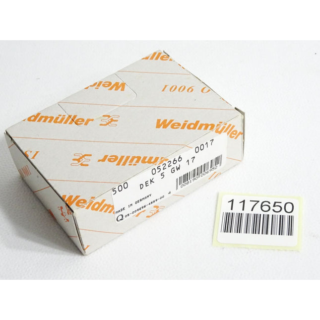 Weidmüller Terminal marker 0522660017 / Inhalt:500 Stück / Neu OVP