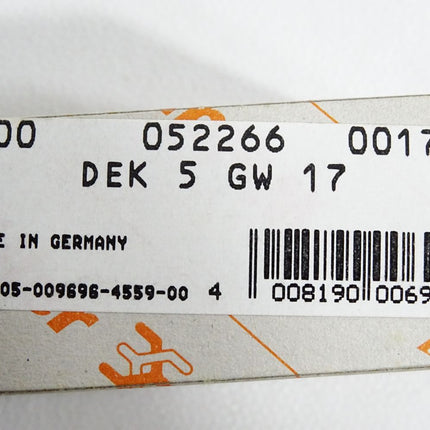 Weidmüller Terminal marker 0522660017 / Inhalt:500 Stück / Neu OVP - Maranos.de