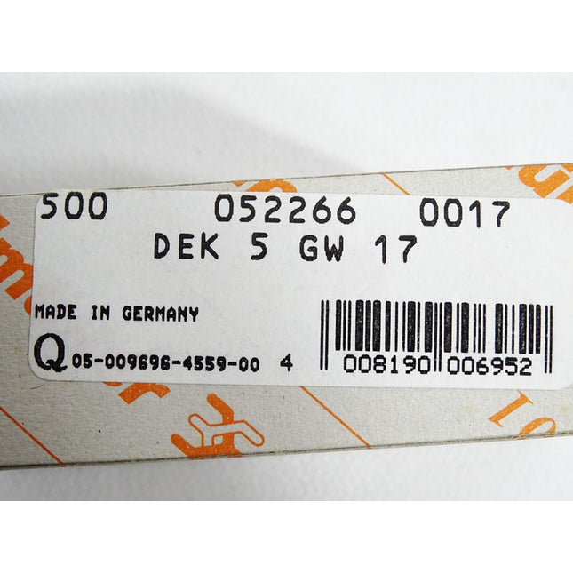 Weidmüller Terminal marker 0522660017 / Inhalt:500 Stück / Neu OVP