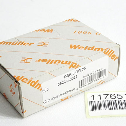 Weidmüller Terminal marker 0522660025 / Inhalt:500 Stück / Neu OVP - Maranos.de
