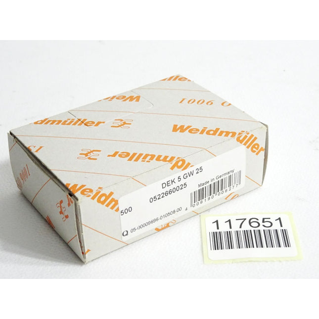 Weidmüller Terminal marker 0522660025 / Inhalt:500 Stück / Neu OVP
