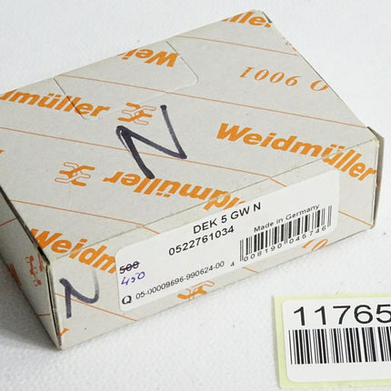 Weidmüller Klemmenmarkiererung 0522761034 / Inhalt:450 Stück / Neu OVP