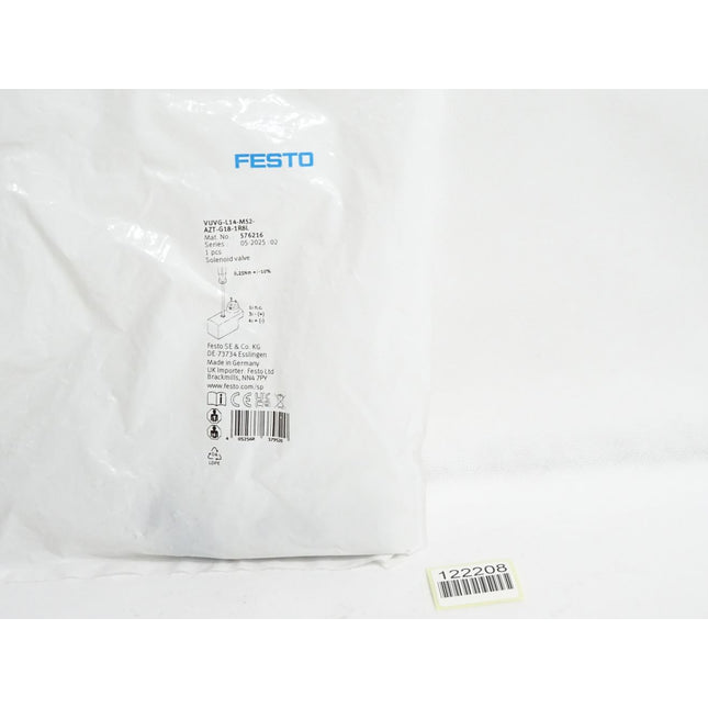 Festo Magnetventil VUVG-L14-M52-AZT-G18-1R8L 576216 / Neu OVP