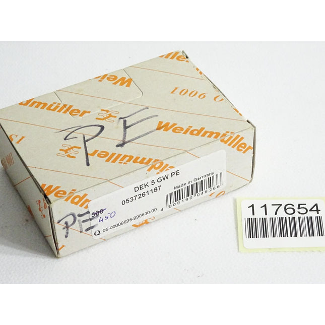 Weidmüller Klemmenmarkiererung 0537261187 / Inhalt:450 Stück / Neu OVP