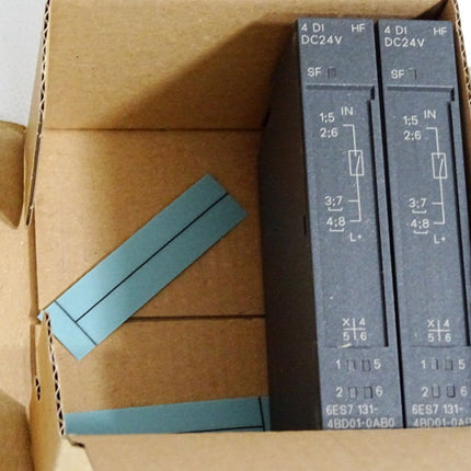Siemens ET200S 6ES7131-4BD01-0AB0 6ES7 131-4BD01-0AB0 Inhalt:2 Stück Neu OVP - Maranos.de