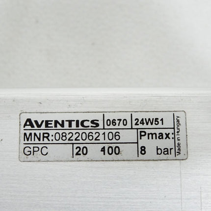 Aventics Führungszylinder GPC-DA-020-0100-BV-BB 0822062106 / Neuwertig