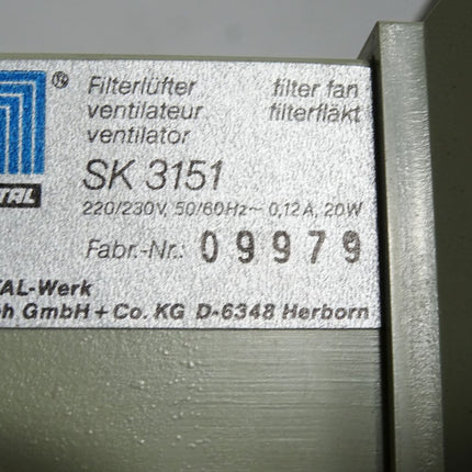 Rittal Filterlüfter SK3151 220/230V 20W / Neu - Maranos.de