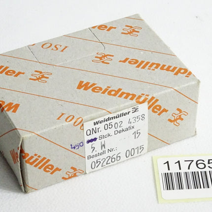 Weidmüller Klemmenmarkiererung 0522660015 / Inhalt:450 Stück / Neu OVP - Maranos.de