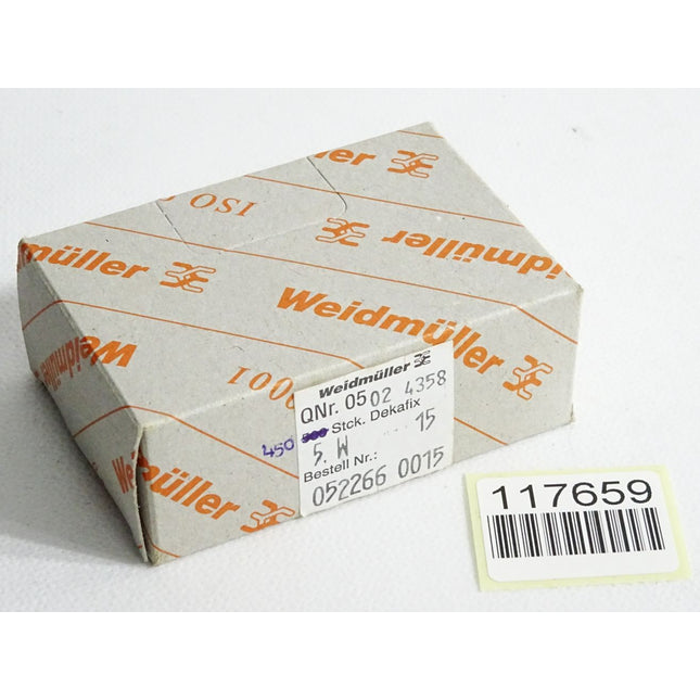 Weidmüller Klemmenmarkiererung 0522660015 / Inhalt:450 Stück / Neu OVP