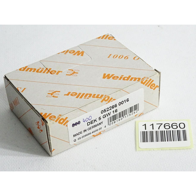 Weidmüller Klemmenmarkiererung 0522660016 / Inhalt:400 Stück / Neu OVP