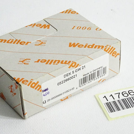 Weidmüller Klemmenmarkiererung 0522660021 / Inhalt:450 Stück / Neu OVP