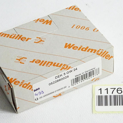 Weidmüller Klemmenmarkiererung 0522660024 / Inhalt:499 Stück / Neu OVP