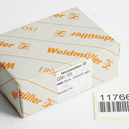 Weidmüller Klemmenmarkiererung 0522660007 / Inhalt:400 Stück / Neu OVP