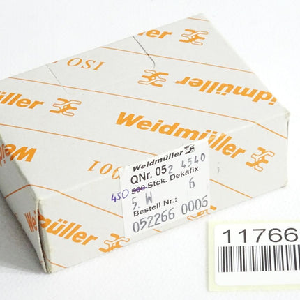 Weidmüller Klemmenmarkiererung 0522660006 / Inhalt:450 Stück / Neu OVP