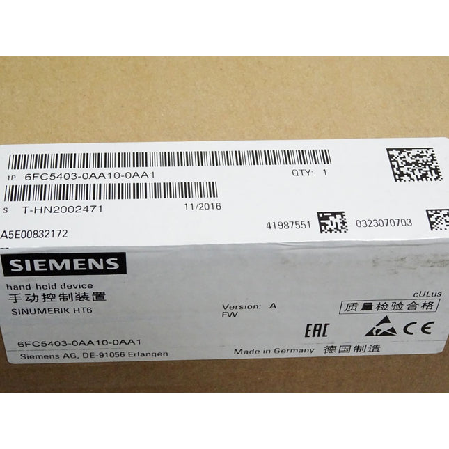 Siemens Hand-held device 6FC5403-0AA10-0AA1 / Neu OVP versiegelt - Maranos.de