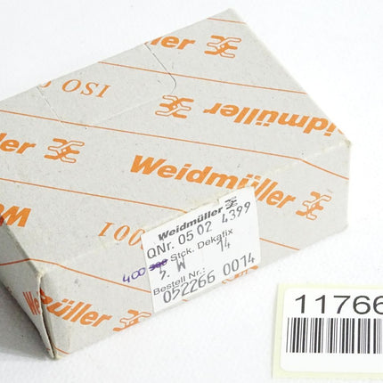 Weidmüller Klemmenmarkiererung 0522660014 / Inhalt:400 Stück / Neu OVP