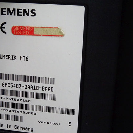 Siemens Hand-held device 6FC5403-0AA10-0AA0 / Erneuert Version E - Maranos.de