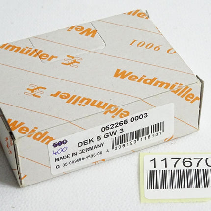 Weidmüller Klemmenmarkiererung 0522660003 / Inhalt:400 Stück / Neu OVP