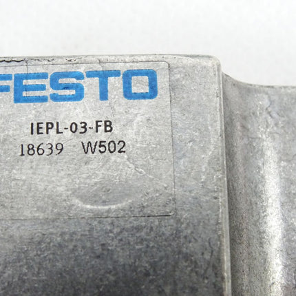 Festo Endplatte IEPL-03-FB 18639 - Maranos.de