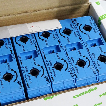 Wago 285-1184 2-Leiter-Durchgangsklemme / Inhalt:5 Stück / Neu OVP - Maranos.de