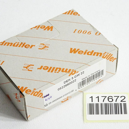 Weidmüller Klemmenmarkiererung 0522660022 / Inhalt:450 Stück / Neu OVP