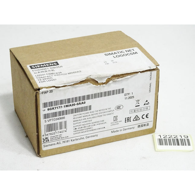Siemens LOGO! CSM12/24 Switch 6GK7177-1MA20-0AA0 / Neu OVP
