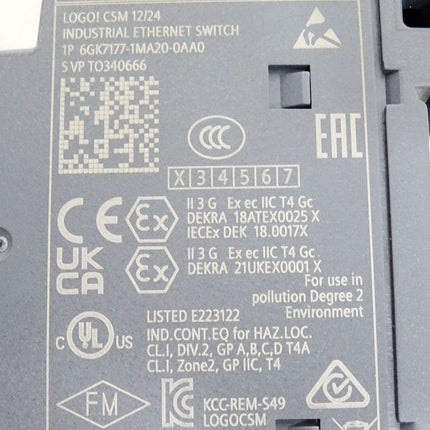 Siemens LOGO! CSM12/24 Switch 6GK7177-1MA20-0AA0 / Neu OVP