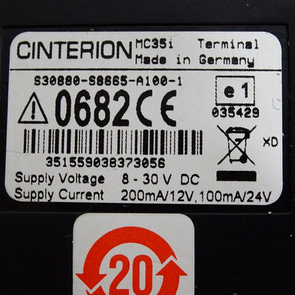 Cinterion MC35i Terminal S30880-S8665-A100-1 GSM Modem