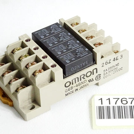 Omron G6B-4BND G6B-1114P Plug-In-Relais