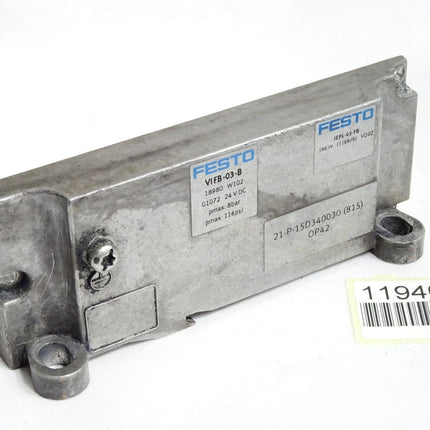 Festo Endplatte IEPL-03-FB 18639 - Maranos.de